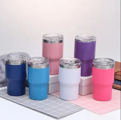 14oz 3 in 1 Custom OEM Caffè Tumbler Mug Cola Holder Birra in acciaio inossidabile Can Cooler