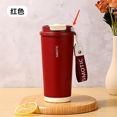 Flascia di acqua termo Spigolo Acciaio inossidabile Isolato Bevande Flascia mantiene freddo 12-24 ore