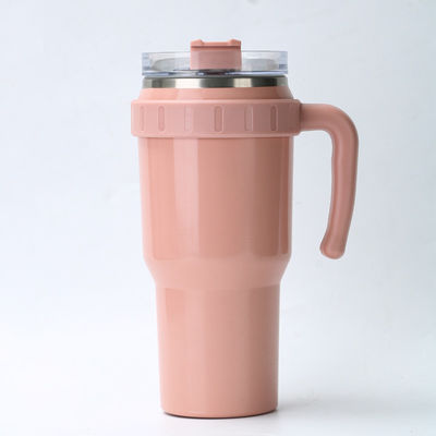 Vaso di acciaio colorato a doppia parete Coppa degli studiosi Eco-friendly BPA gratuito Disegno del logo personalizzato