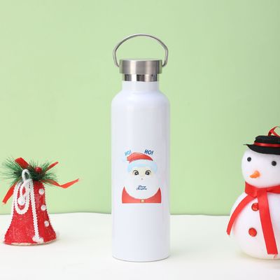 Bottiglia di acqua per bocca standard in acciaio inossidabile con flacone idrofilo con tappo flessibile