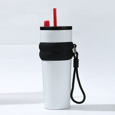 Stanley Quencher H2.0 Disegno personalizzato 40oz Tumbler con maniglia copertura di paglia