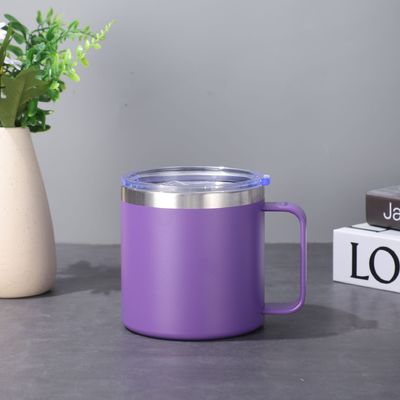 14 oz tazza di caffè isolato con coperchio slider