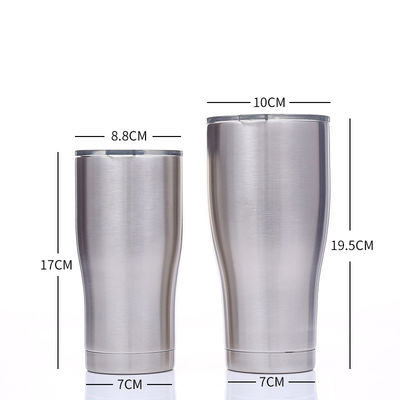 l'acciaio inossidabile di 600ml 900ml ha isolato la tazza di birra bevente sicura della chiavetta 20oz