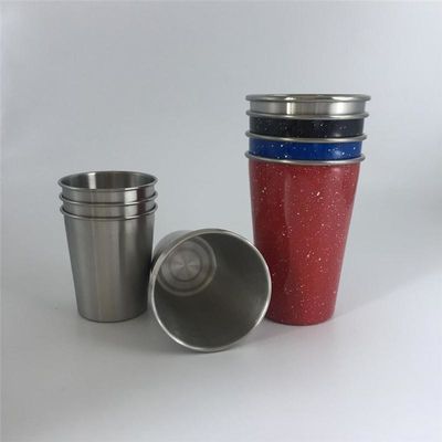 18/8 di acciaio inossidabile del grado ha isolato la tazza di birra dorata rossa della bottiglia 16oz 450ml
