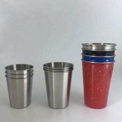 18/8 di acciaio inossidabile del grado ha isolato la tazza di birra dorata rossa della bottiglia 16oz 450ml