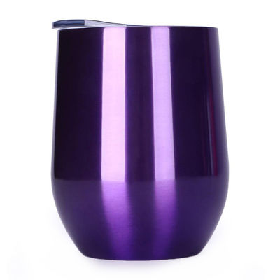 Il viaggio amichevole Stemless della tazza di caffè dell'acciaio inossidabile 9oz 12oz Eco ha isolato la tazza