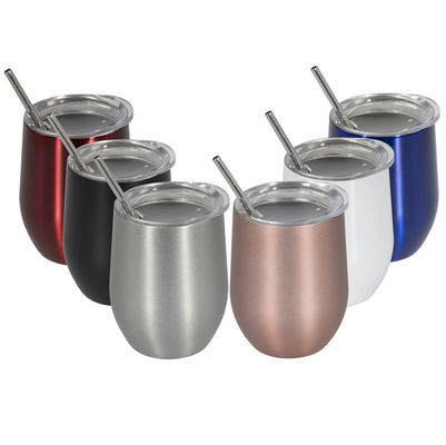 vuoto della tazza da caffè dell'acciaio inossidabile di capacità 12oz isolato con il logos caldo di trasferimento