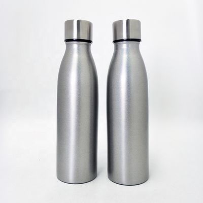 bottiglia inossidabile di sport di colore della natura 17oz, bottiglia di sport di vuoto con il coperchio di pop-up