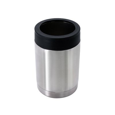 La tazza doppia 12oz della chiavetta dell'acciaio inossidabile con BPA libera il coperchio di plastica