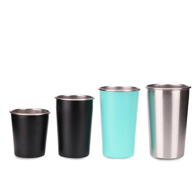 tazze a parete semplice della birra della tazza da caffè di Drinkware della bottiglia di acqua dell'acciaio inossidabile 16oz