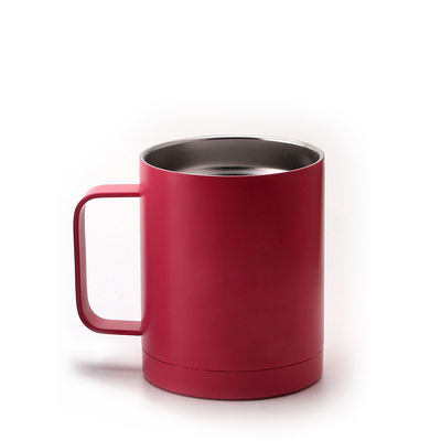 tazza da caffè isolata abitudine creativa dell'acciaio inossidabile 350ml con il coperchio di plastica