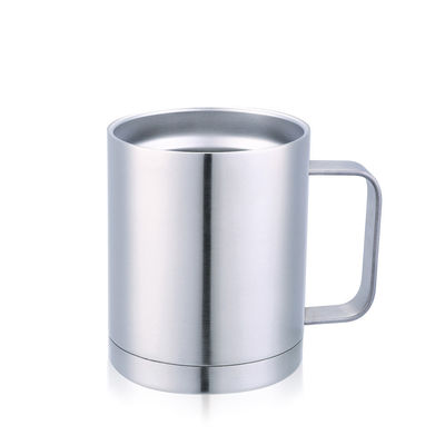 tazza da caffè isolata abitudine creativa dell'acciaio inossidabile 350ml con il coperchio di plastica