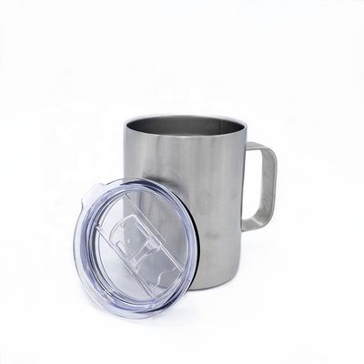 le chiavette isolate dell'acciaio inossidabile 12oz con le maniglie hanno personalizzato il logo