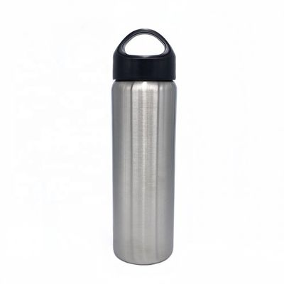 bocca della bottiglia di sport dell'acciaio inossidabile 12oz/17oz/20oz/25oz ampia con il cappuccio del ciclo