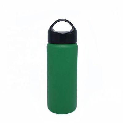 bocca della bottiglia di sport dell'acciaio inossidabile 12oz/17oz/20oz/25oz ampia con il cappuccio del ciclo